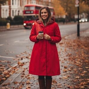London Fog Red Women's Jacket
